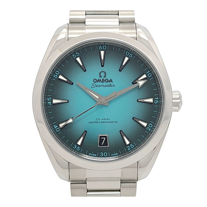 OMEGA 
シーマスター アクアテラ 150M ターコイズ 
箱ギャラ付