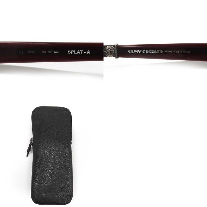 CHROME HEARTS 
CH BSフレア クロス 度入り 
SPLAT-A アイウェア