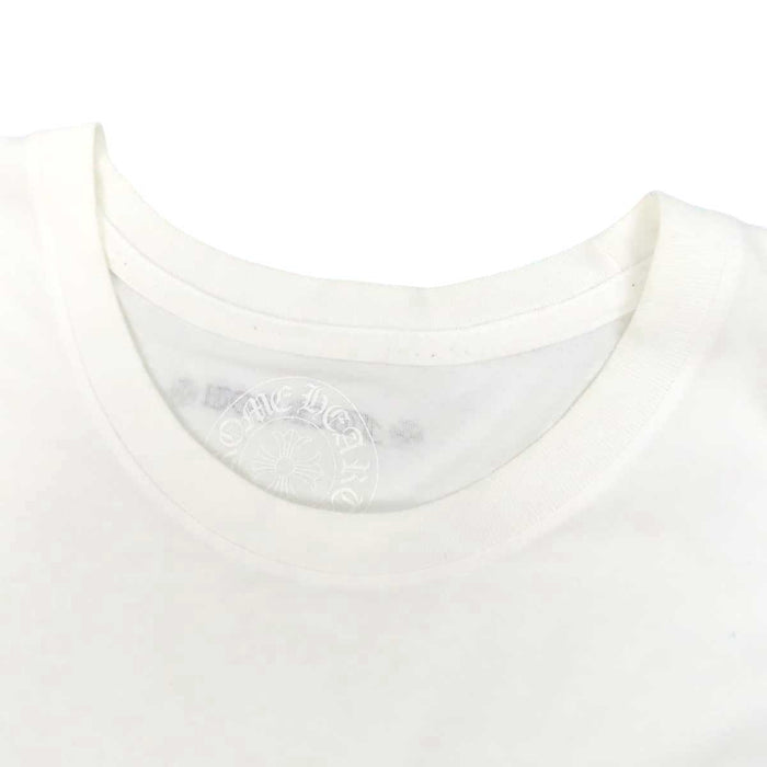CHROME HEARTS 
CH コットン 
袖フローラル ホースシュー プリント ロングスリーブ Tシャツ