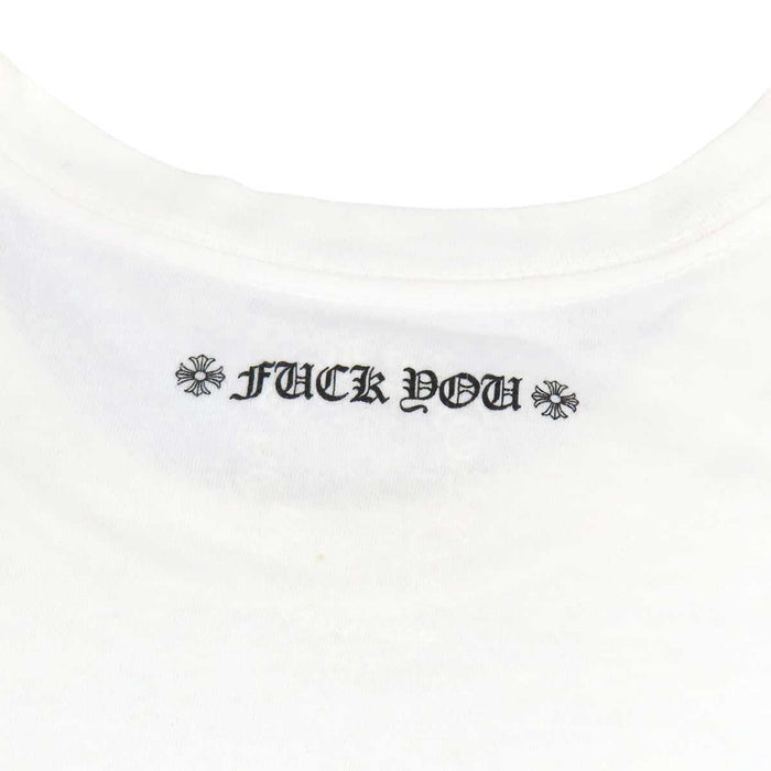 CHROME HEARTS 
CH コットン 
袖フローラル ホースシュー プリント ロングスリーブ Tシャツ