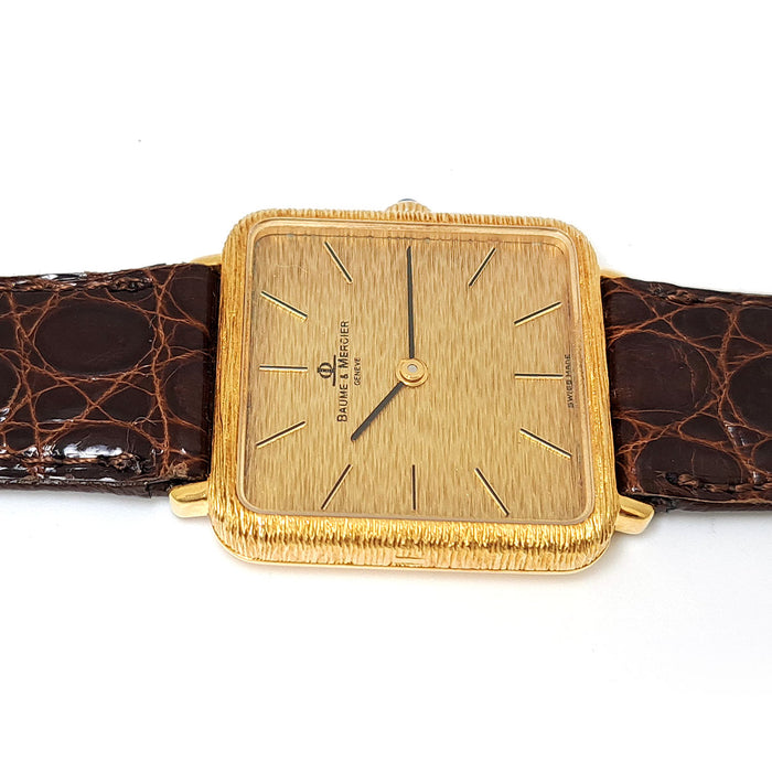 Baume & Mercier 
スクエア 
ギャラ付