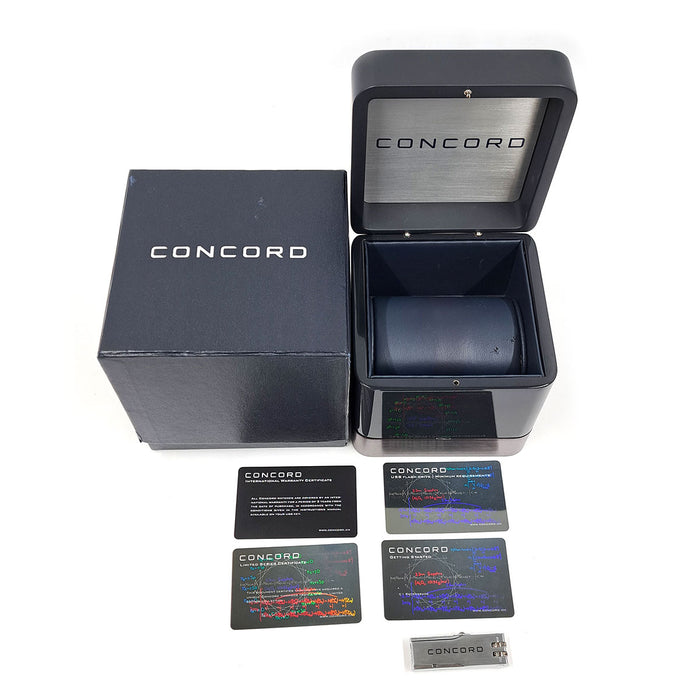Concord 
C1 レトログラード デイデイト 
箱ギャラ付