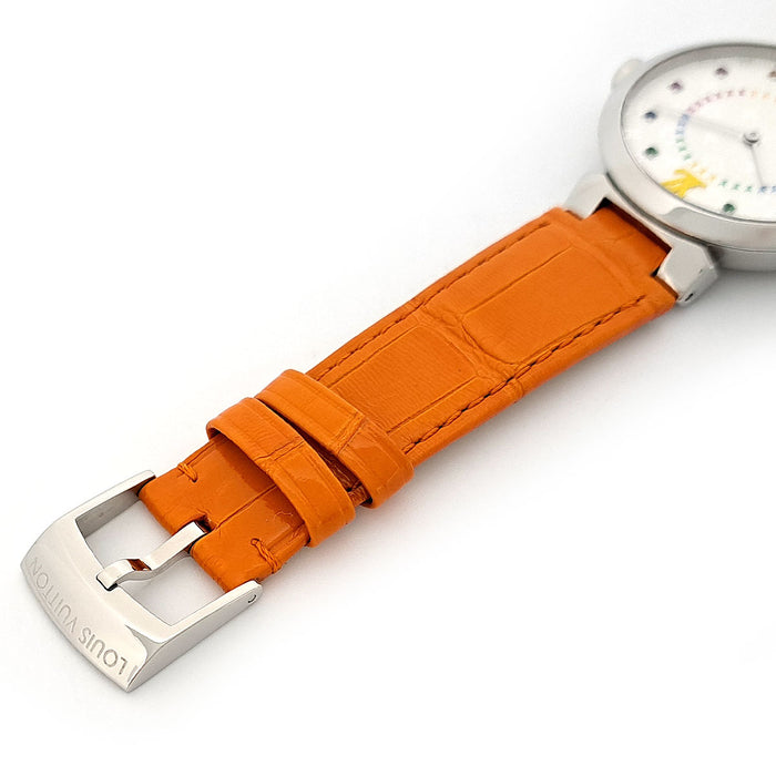 LOUIS VUITTON 
タンブール スリム MM レインボー 
箱ギャラ付