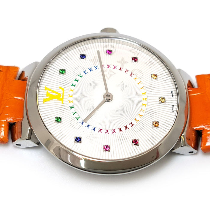 LOUIS VUITTON 
タンブール スリム MM レインボー 
箱ギャラ付