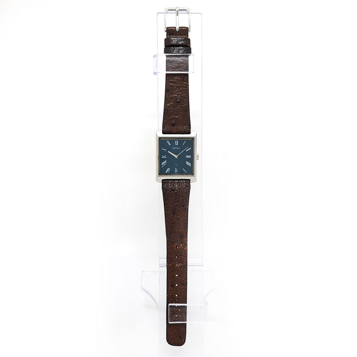SEIKO 
シャリオ レクタンギュラー ブルーダイヤル