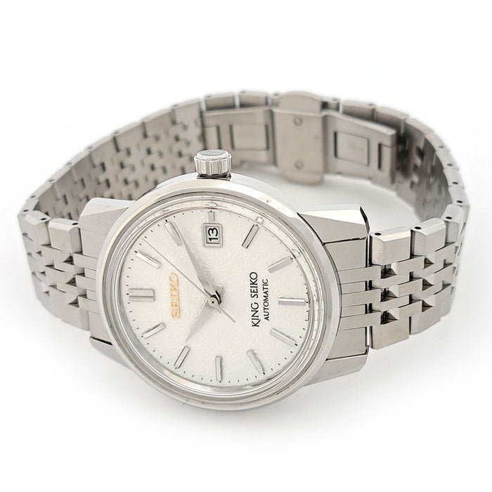 SEIKO 
キングセイコー 110周年記念モデル 菊つなぎ紋 
箱付