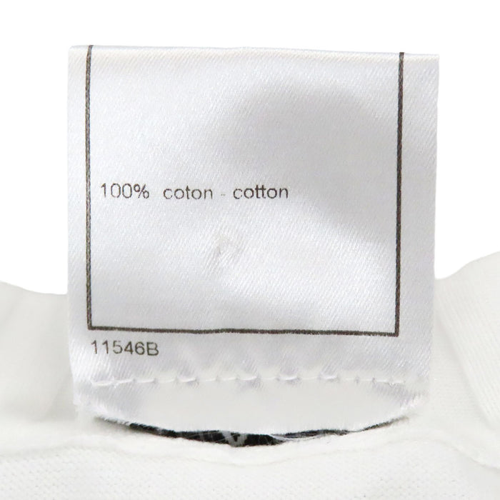 CHANEL 
01P COCO CC Logo Manches longues 
Logo Coco Tricot coton