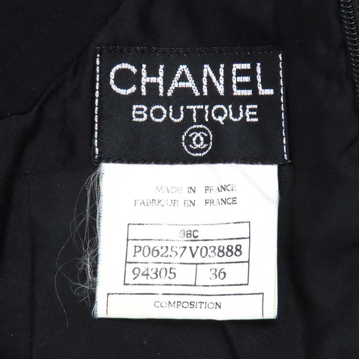 CHANEL 
COCO CC ココボタン ヴィンテージ ウール 96C 
ココマーク オーバーオール