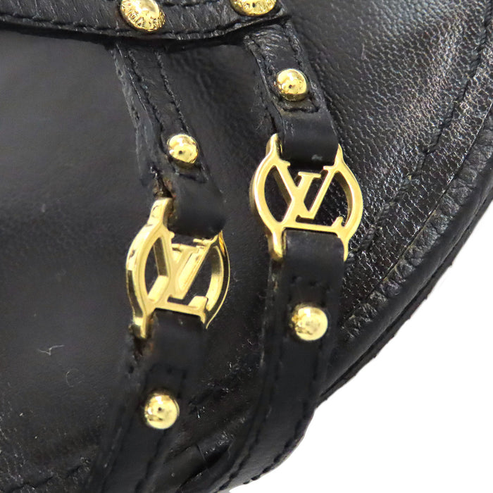 LOUIS VUITTON 
LVサークル ロゴ スタッズ ゴールドカラーメタル ハイヒール 
LV ローマ ライン サンダル
