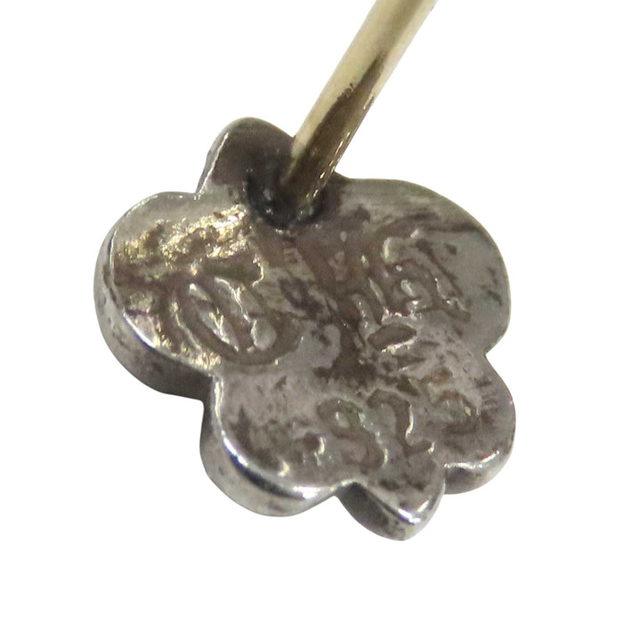 CHROME HEARTS 
BS FLR Silver 
BS Flare Stud Earrings