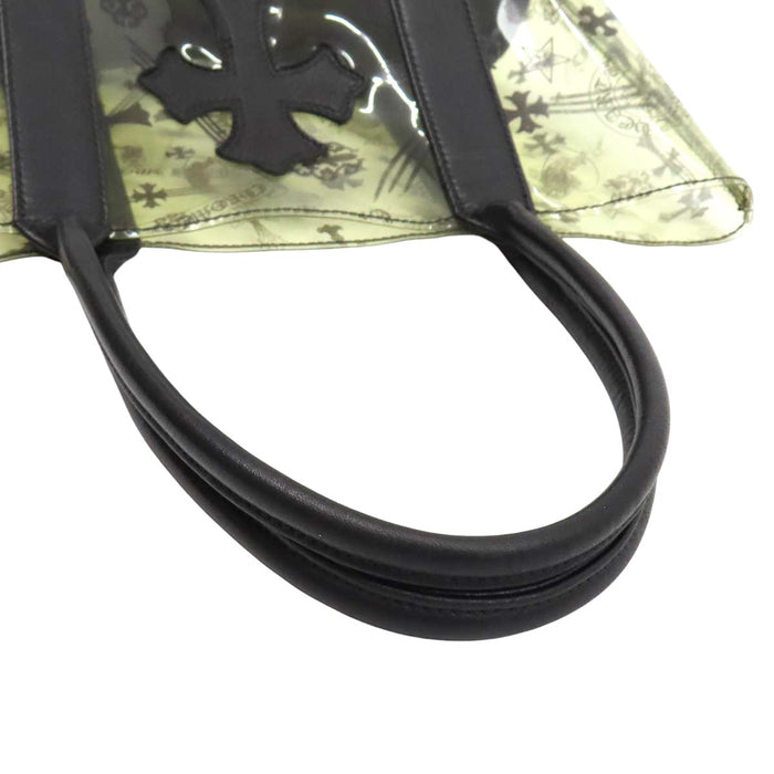 CHROME HEARTS 
CH TOTE MINI VINYL ミニ ビニール PVC レザー 
クロスパッチ MINI トート バッグ