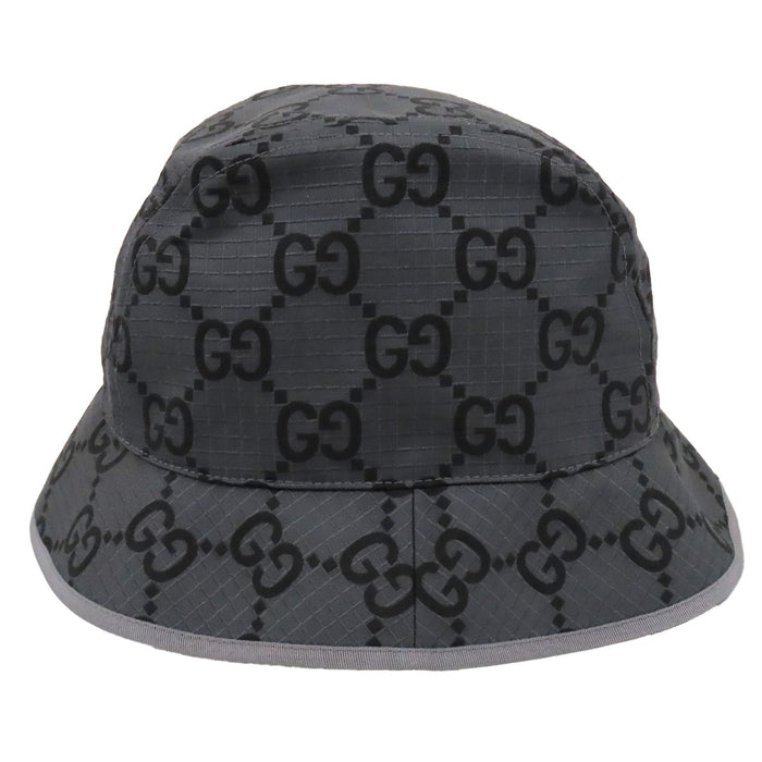 GUCCI 
総柄 
GGスプリーム バケットハット