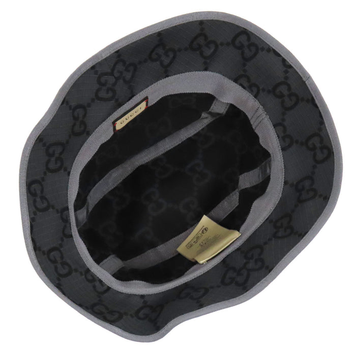 GUCCI 
総柄 
GGスプリーム バケットハット