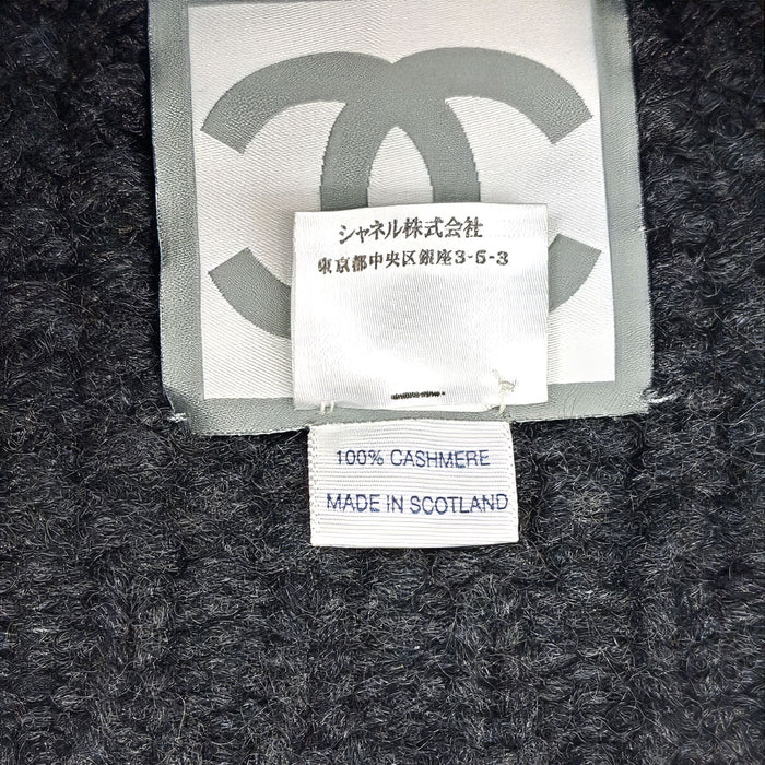CHANEL 
COCO CC ロゴ スポーツライン 
ココマーク カシミヤ ニットキャップ