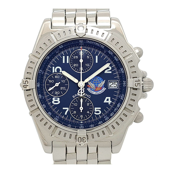 BREITLING 
Chronomat Blue Impulse Japan Limited 
With box and warranty