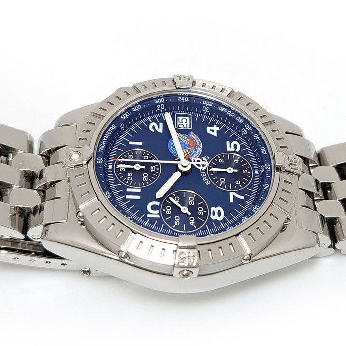 BREITLING 
クロノマット ブルーインパルス 日本限定 
箱ギャラ付