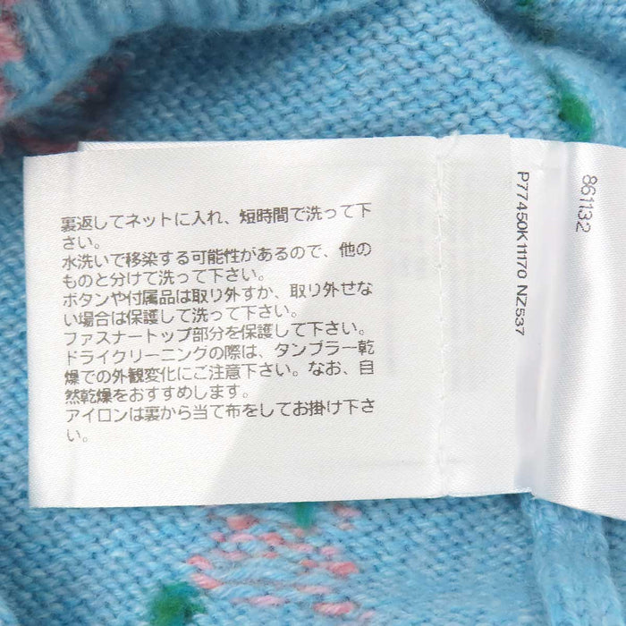 CHANEL 
COCO CC ココボタン カシミヤ アーガイル 
ココマーク ニット カーディガン
