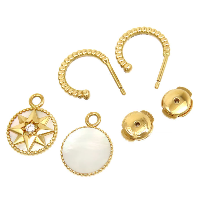Dior 
Boucles d'oreilles Rose Dévan