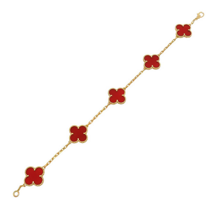 Van Cleef & Arpels 
ヴィンテージ アルハンブラ ブレスレット 5P