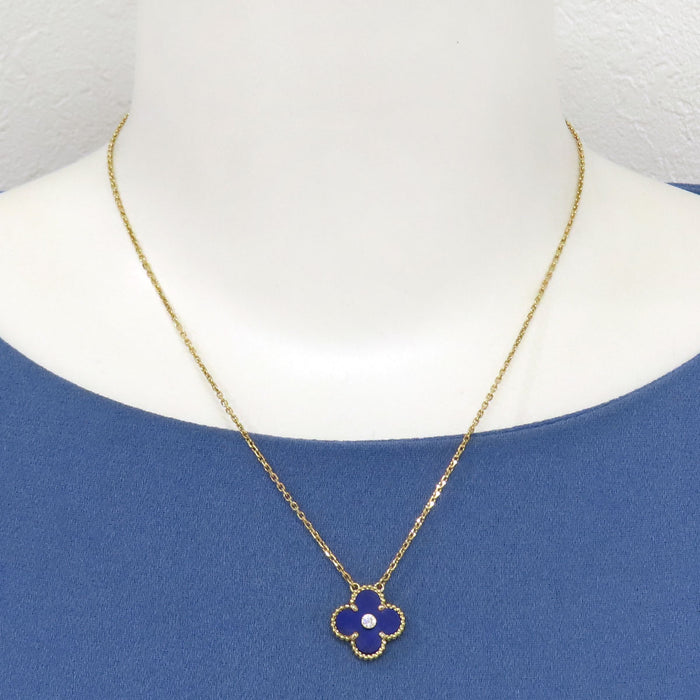 Van Cleef & Arpels 
ヴィンテージ アルハンブラ ネックレス 2010年ホリデー限定