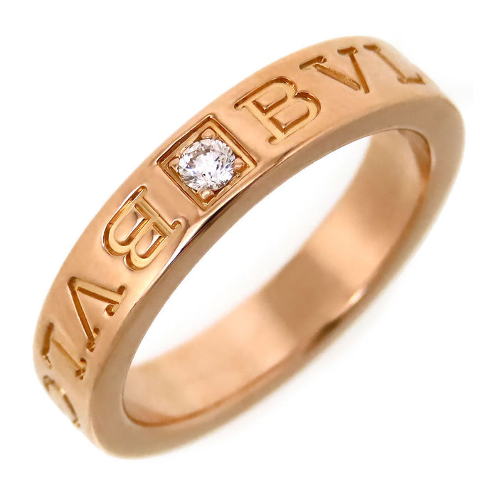 BVLGARI 
Double Logo Ring