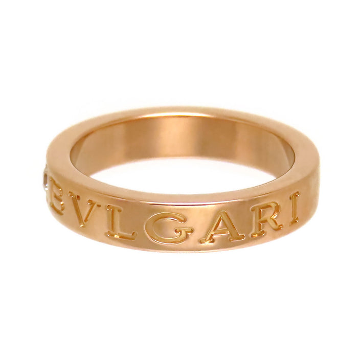 BVLGARI 
Double Logo Ring