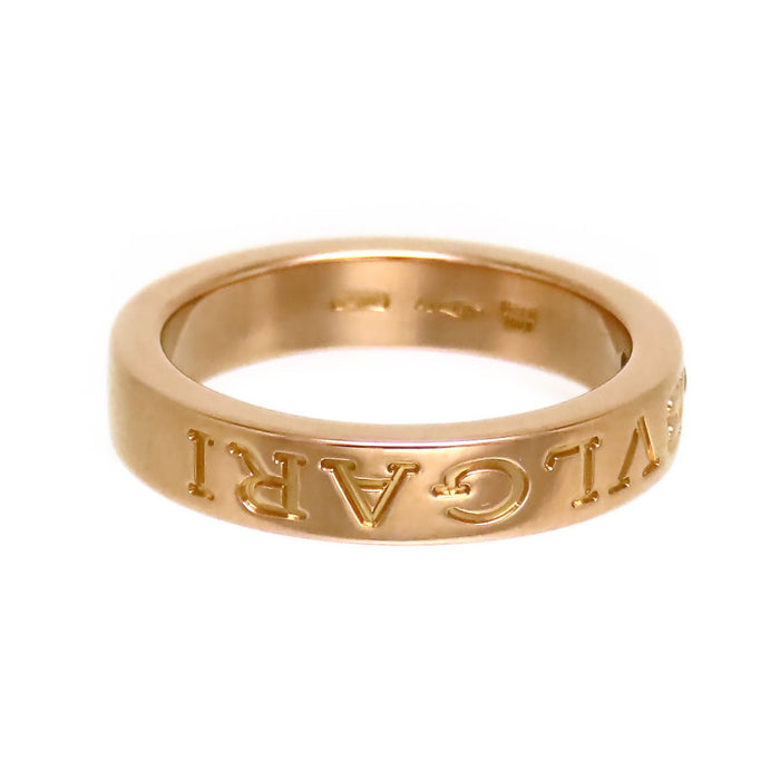 BVLGARI 
Double Logo Ring