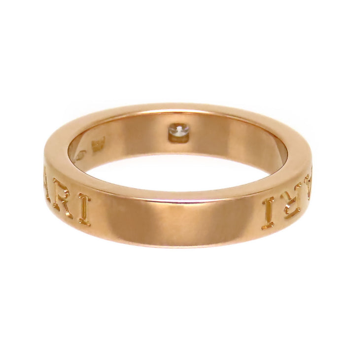 BVLGARI 
Double Logo Ring