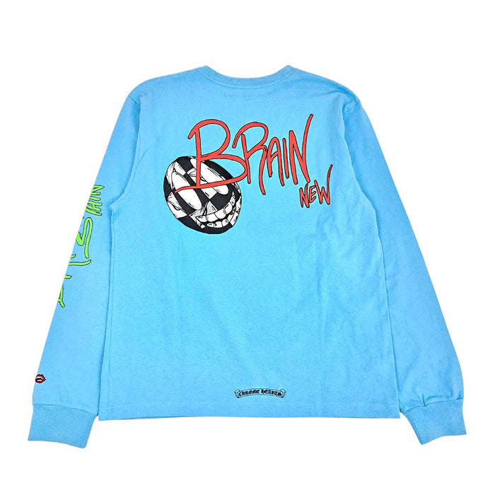 CHROME HEARTS 
CH MATTY BOY スクロールラベル ロゴ コットン 
マッティボーイ BRAIN NEW ロングスリーブ Tシャツ