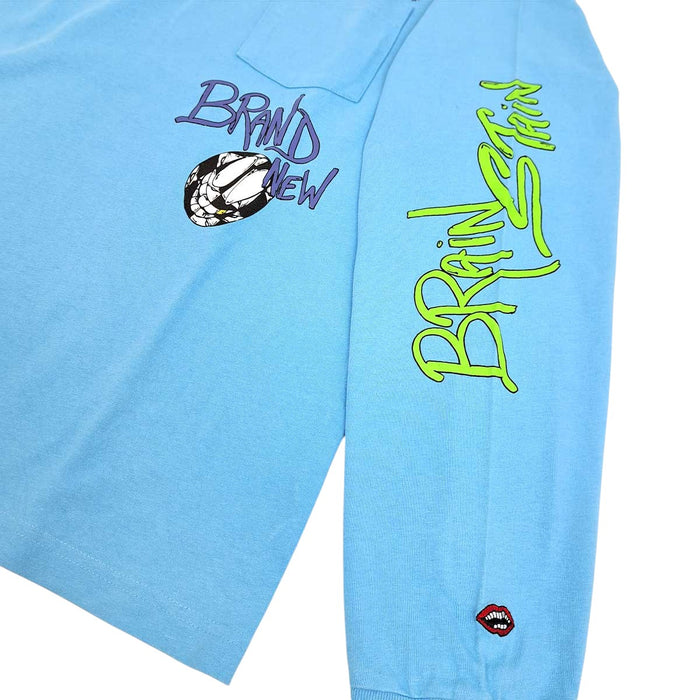 CHROME HEARTS 
CH MATTY BOY スクロールラベル ロゴ コットン 
マッティボーイ BRAIN NEW ロングスリーブ Tシャツ