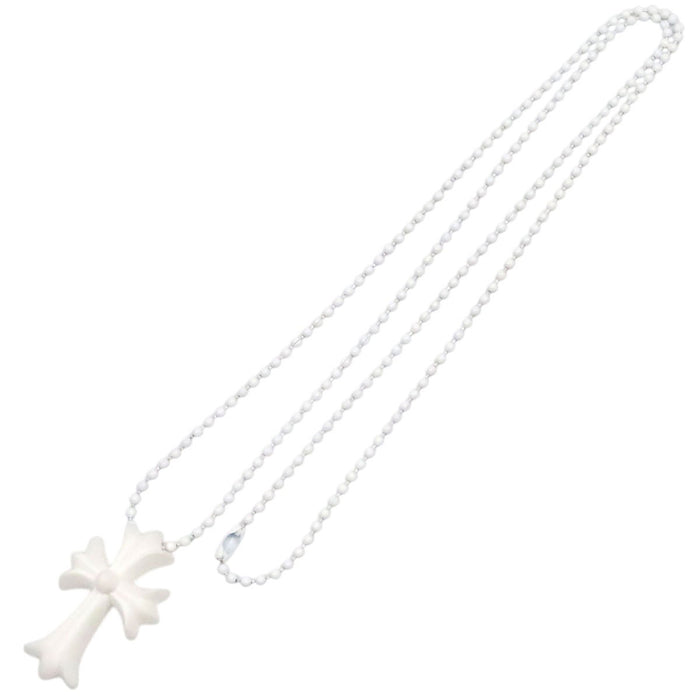 CHROME HEARTS 
RUBBER CH CRS SML 2019年刻印 
ラバー スモール CHクロス ネックレス