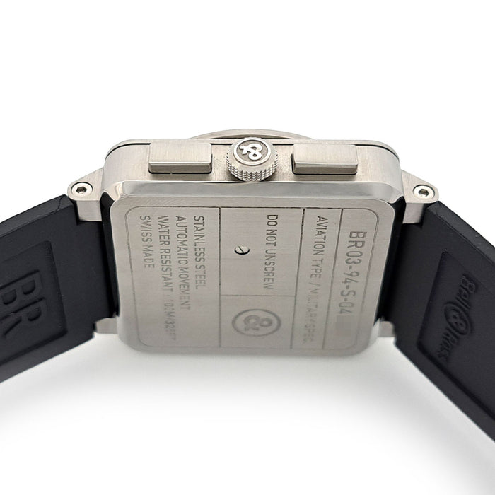 Bell＆Ross 
BR03-94 クロノグラフ 
ギャラ付