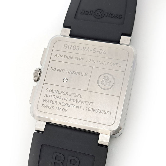 Bell＆Ross 
BR03-94 クロノグラフ 
ギャラ付