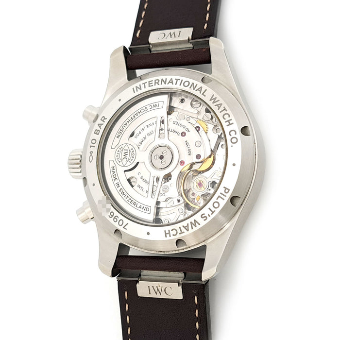 IWC 
Pilot’s Watch Chronograph 
With box and guarantee