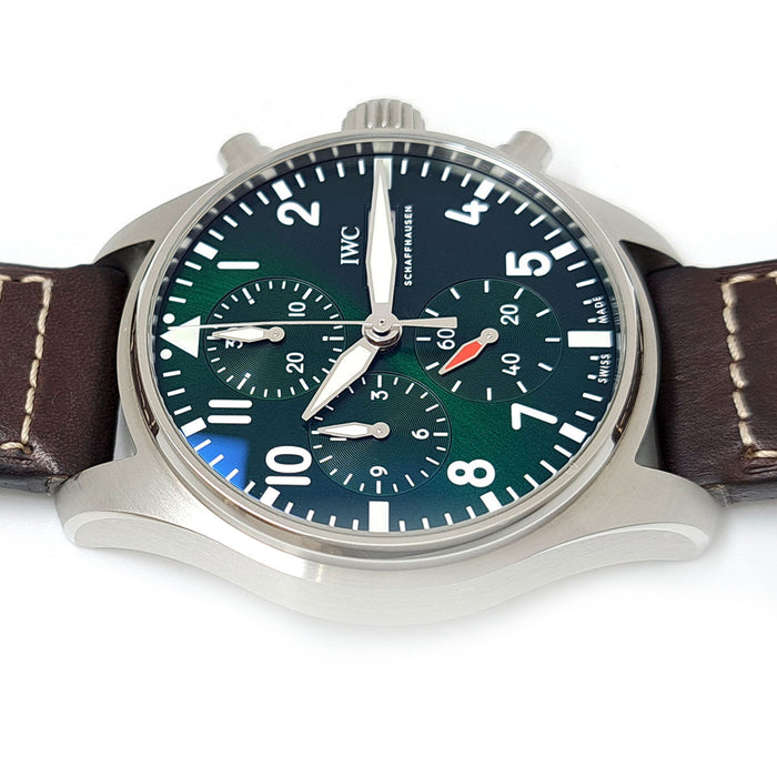 IWC 
Pilot’s Watch Chronograph 
With box and guarantee
