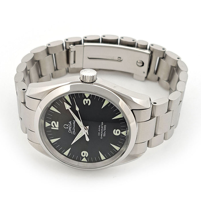 OMEGA 
シーマスター アクアテラ レイルマスター