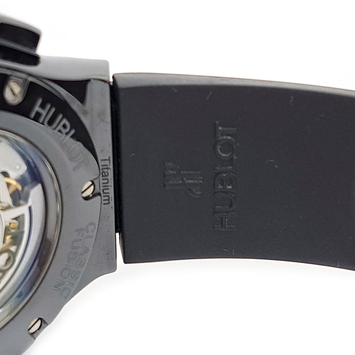 HUBLOT 
Classic Fusion Chronograph 
With guarantee