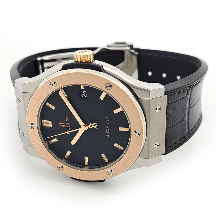 HUBLOT 
クラシック・フュージョン チタニウム キングゴールド 
箱ギャラ付
