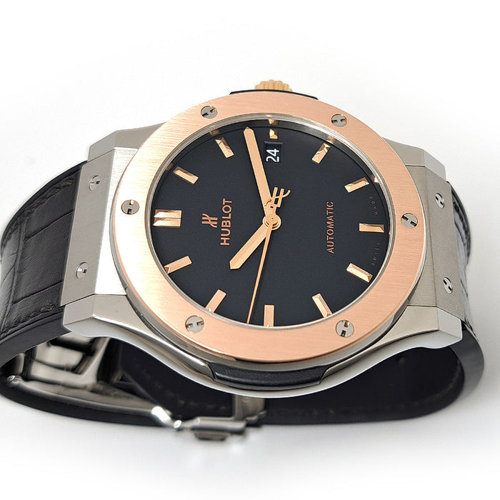 HUBLOT  
Classic Fusion Titanio King Gold  
Con scatola e garanzia