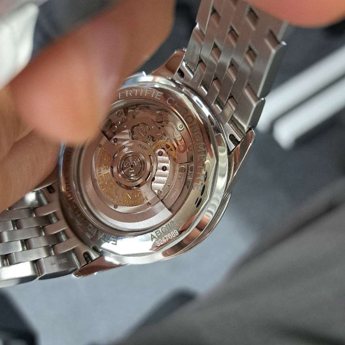 【WHOLESALES】
BREITLING 
AB0118 
プレミエ 
箱　保　クロノメーター証