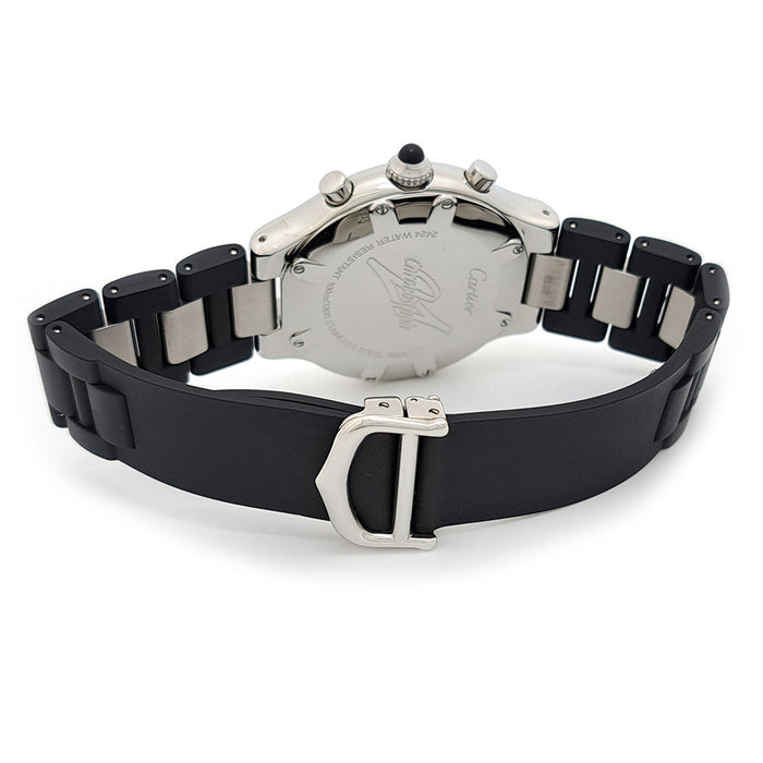 CARTIER 
21 クロノスカフ ウォッチ LM 
箱ギャラ付