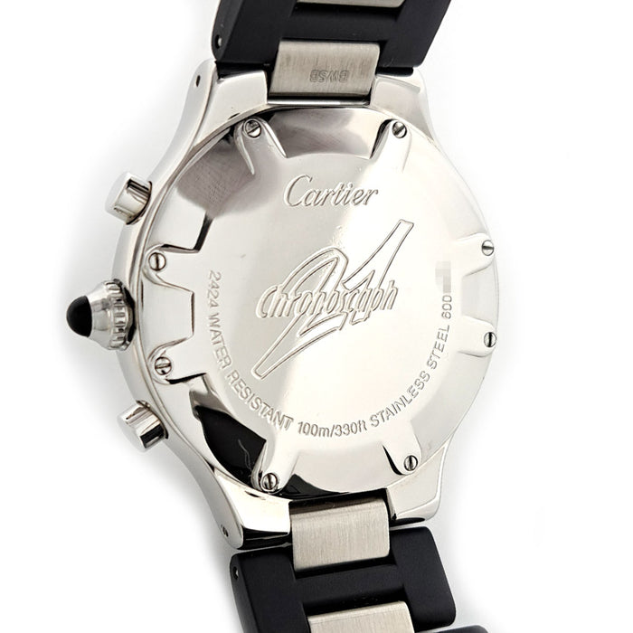 CARTIER 
21 クロノスカフ ウォッチ LM 
箱ギャラ付