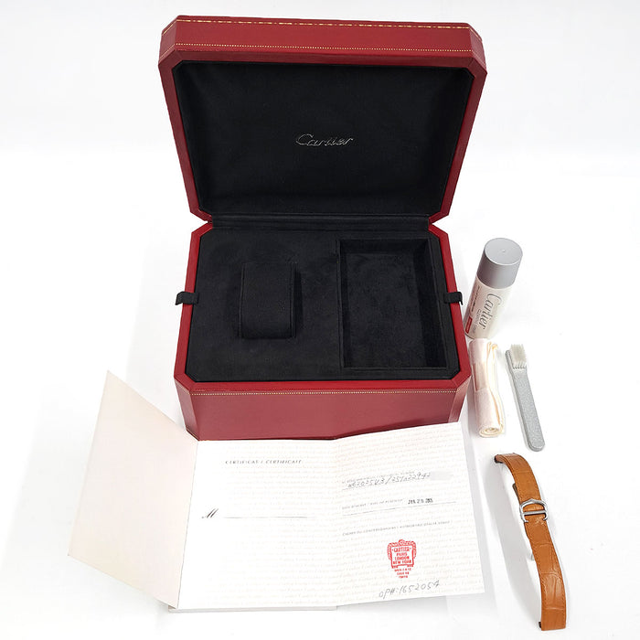 CARTIER 
Roadster LM 
With box and warranty card