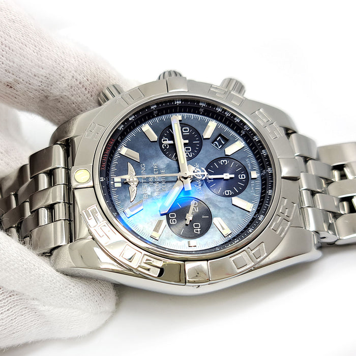 BREITLING 
クロノマット44 ブラックMOP 
箱ギャラ付