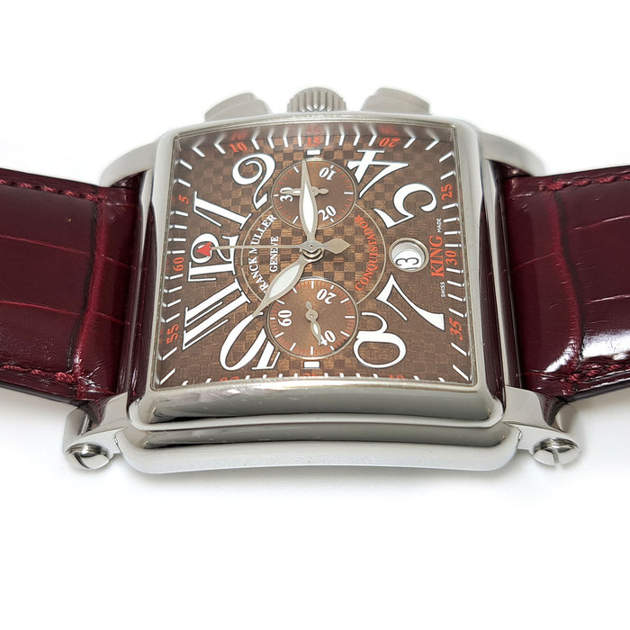 FRANCK MULLER 
コンキスタドール コルテス キング クロノグラフ 
箱ギャラ付
