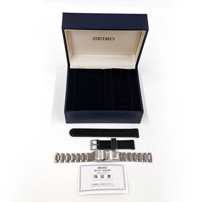 SEIKO 
プロスペックス ファーストダイバー復刻デザイン FULLSET 
箱ギャラ付