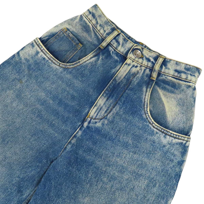 Maison Margiela 
コットン 
スラッシュ ディテール デニム ジーンズ