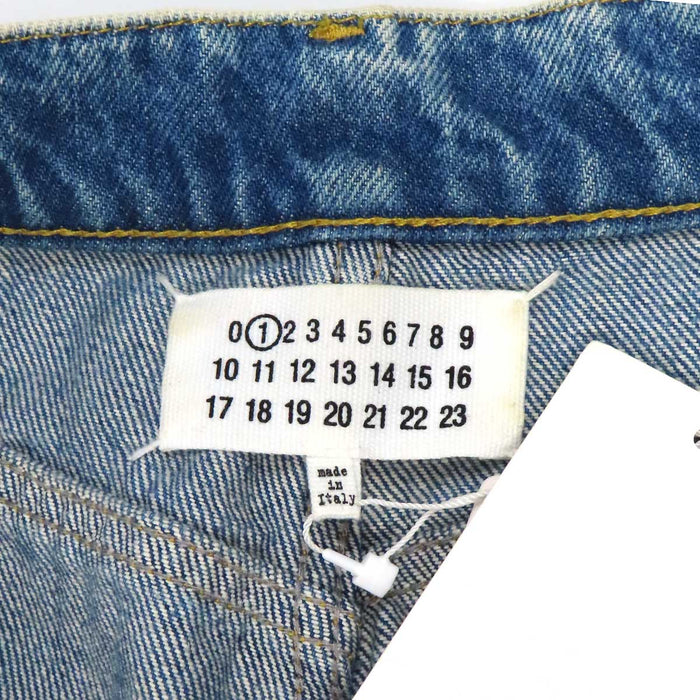 Maison Margiela 
コットン 
スラッシュ ディテール デニム ジーンズ