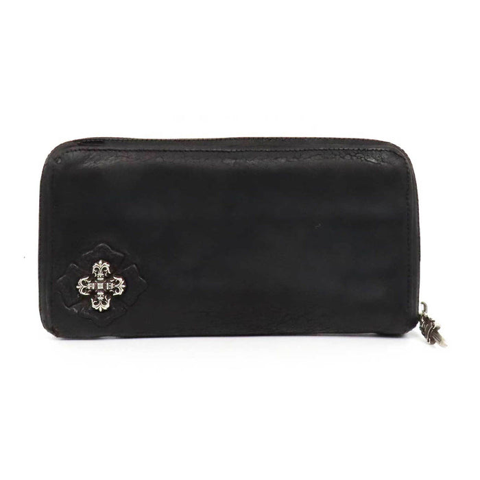 CHROME HEARTS 
CH REC F ZIP ダガージップ スクロールラベル レザー 
フィリグリープラス ウォレット