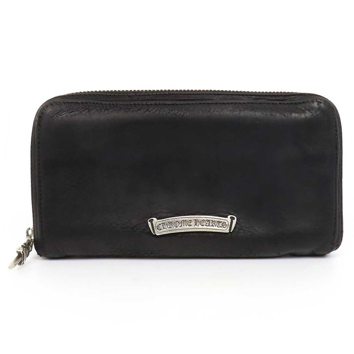 CHROME HEARTS 
CH REC F ZIP ダガージップ スクロールラベル レザー 
フィリグリープラス ウォレット